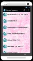 Signs of pregnancy 截图 1