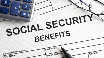 Social Security Benefits poster