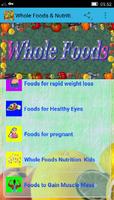 Whole Foods & Nutrition Affiche