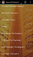 Ahmed Al Ajmi Quran Audio captura de pantalla 3