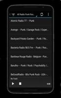 Punk Rock Radio Stations captura de pantalla 3