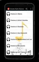 Canada Radio Stations poster