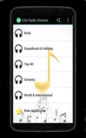 برنامه‌نما USA Radio Stations عکس از صفحه