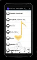 Hard Rock Radio Metal الملصق