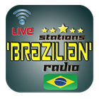 Brazilian FM Radio Stations أيقونة