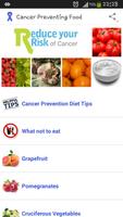 Cancer Preventing Food Affiche
