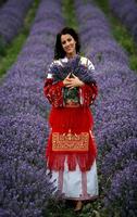 Costumes folkloriques Affiche