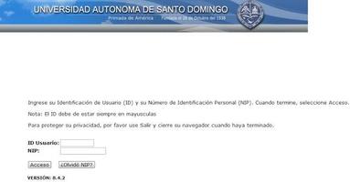 UASD AUTOSERVICIO!! screenshot 1