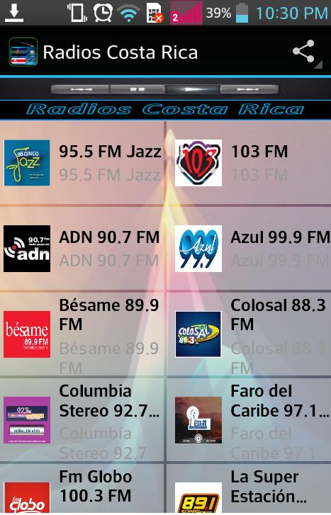 Radios Costa Rica APK pour Android Télécharger
