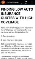 Low Auto Insurance Quotes 截圖 1