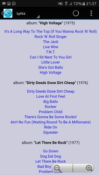 Bad Boy Boogie Ac Dc Lyrics Ac Dc Songs Lyrics For Android Apk Download