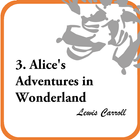 Alice in Wonderland Novel أيقونة
