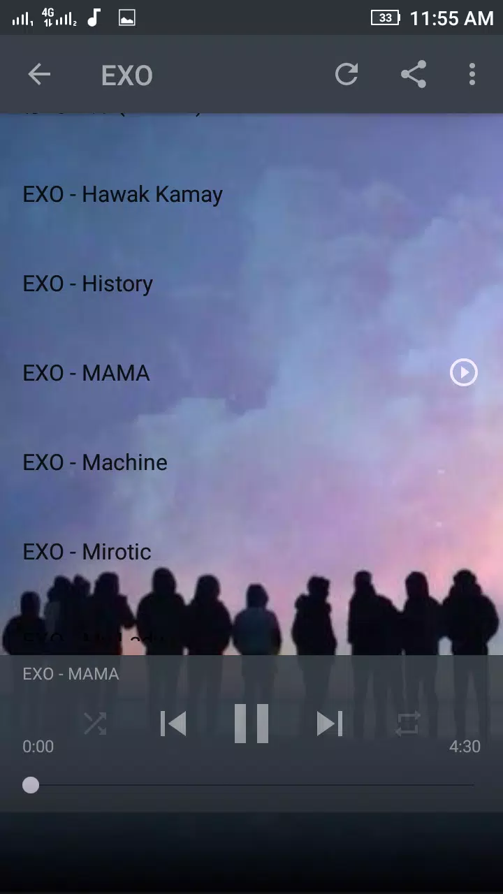 KPOP Hits mp3 EXO APK for Android Download