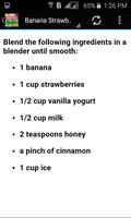 Smoothie Recipes capture d'écran 3