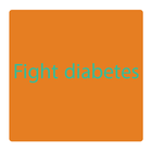Fight diabetes Zeichen