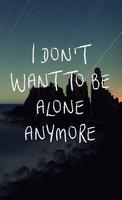 Sad Quotes Wallpaper HD poster