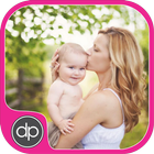 Mom And Baby Display Pictures icono