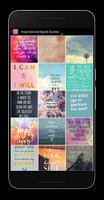 Inspirational Spark Quotes Affiche