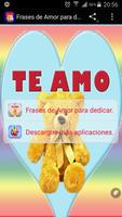Poster Frases de Amor para dedicar.