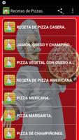 Recetas de Pizzas. plakat