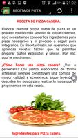 Recetas de Pizzas. স্ক্রিনশট 2