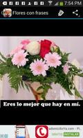 Flores con frases 스크린샷 2