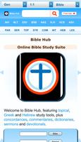 BibleHub الملصق