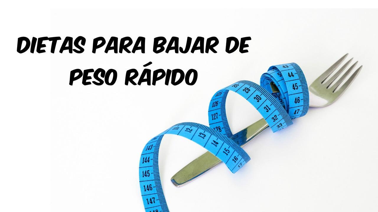 Bajar de peso rápido Bajar de peso rápido