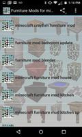Furniture Mods for minecraft স্ক্রিনশট 2