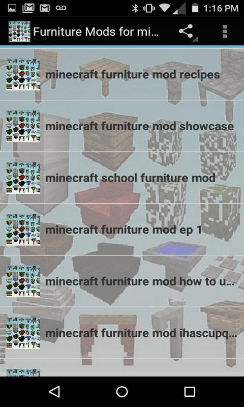Furniture Mods For Minecraft Fur Android Apk Herunterladen