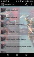 Guide for LoL Affiche