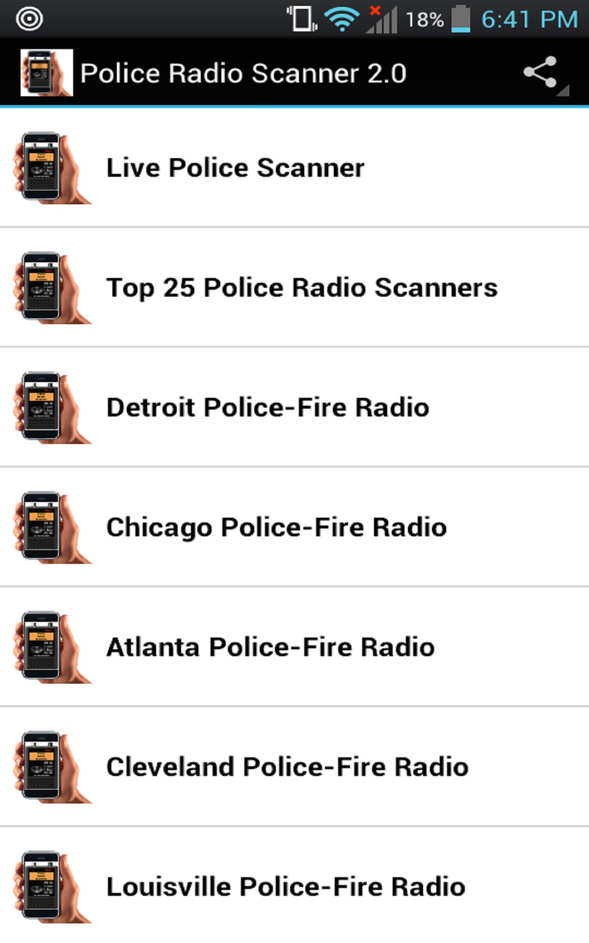 Police Radio Scanner Live APK pour Android Télécharger