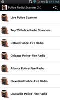 Police Radio Scanner Live Affiche