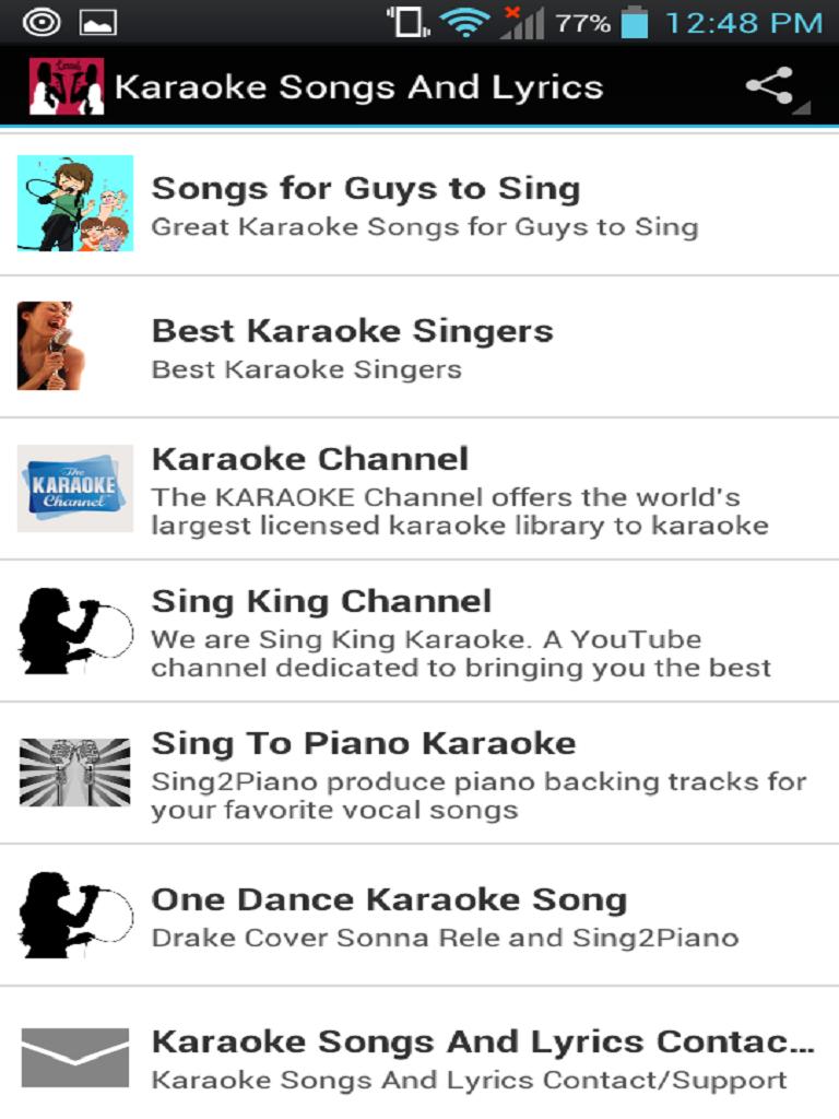 Karaoke Songs for Beginners. Best of sing