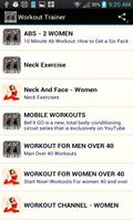 Workout Trainer imagem de tela 2