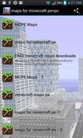Maps For Minecraft PE+PC پوسٹر