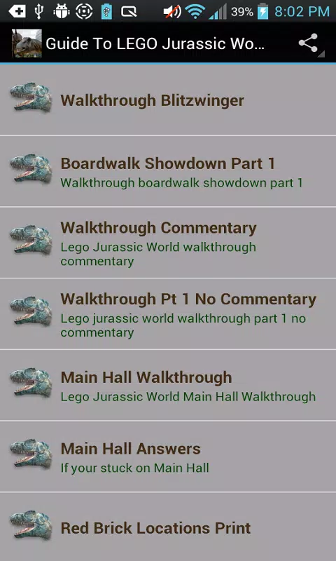 Guide To LEGO Jurassic World APK for Android Download