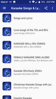 Karaoke 🎤Songs And Lyrics capture d'écran 2