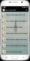 How to draw DBZ poster