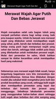 Tips Merawat Wajah Sehat Alami capture d'écran 1