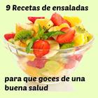 Ensaladas saludables variadas أيقونة