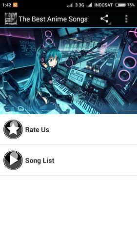 Anime Songs And Soundtracks For Android Apk Download