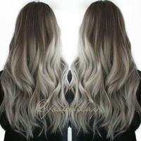 Grey Ombre Hair Ekran Görüntüsü 2
