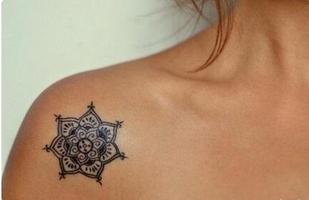 Cute Girl Tattoos poster