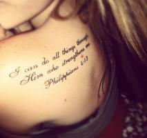 Tattoo Quotes Affiche