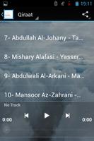 Quran Qiraat MP3 capture d'écran 2