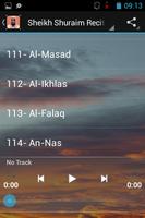 Shuraim Complete Quran MP3 capture d'écran 3