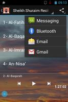 Shuraim Complete Quran MP3 capture d'écran 1