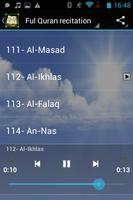 Full Quran MP3 capture d'écran 2