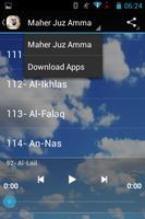 Sheikh Maher Juz Amma MP3 capture d'écran 3